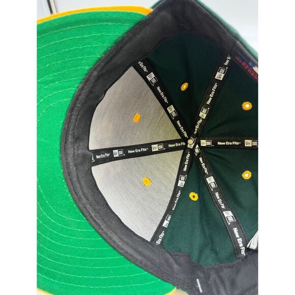 New Era Oakland A's Snapback hat cap 90s Y2K - Picture 4 of 5